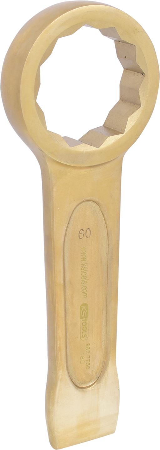 KS Tools 963.7750 BRONZEplus Schlag-Ringschlüssel 60 mm