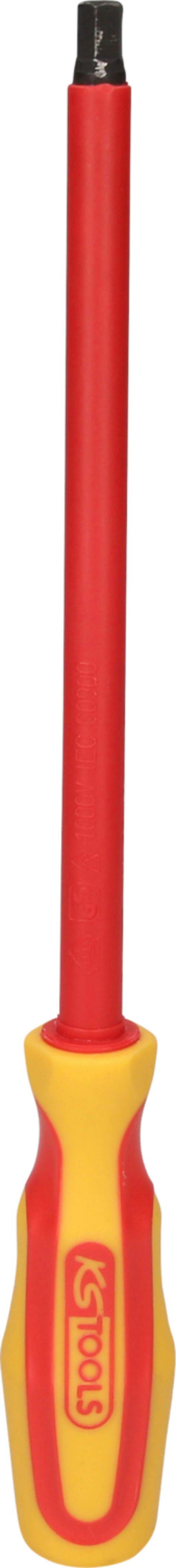 KS Tools 117.1638 Innensechskant-Schraubendreher mit Schutzisolierung, 8mm