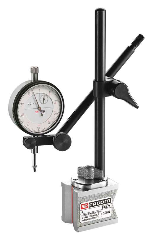 Facom 812A Messuhr mit magnetischem Messtisch-Fuss