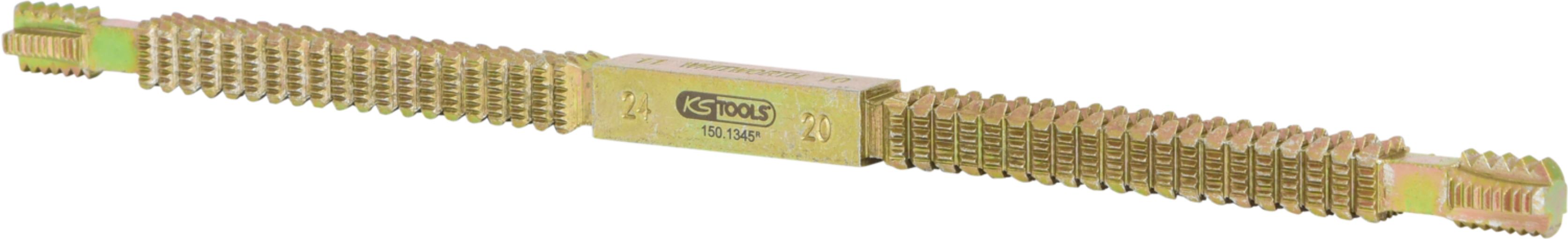 KS Tools 150.1345 Gewindefeile, Zoll, 230mm