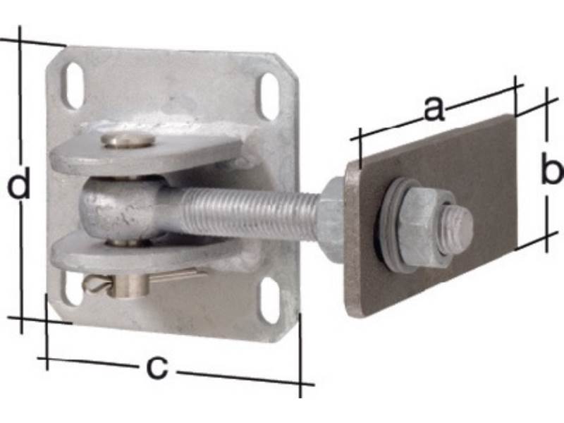 GAH 418656 Torband  170x60x120x120mm verzinkt