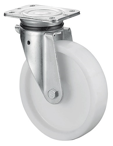 BS ROLLEN LB500.B10.101 Schwerlast-Lenkrolle  Rad-Ø 100 mm Tragfähigkeit 350 kg