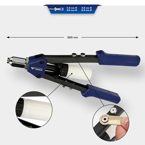 Brilliant Tools  BT066900 Nietzange
