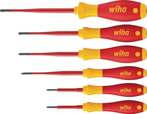 WIHA 36558 Schraubendreher-Satz 3251 K6 6-teilig TX slim fix VDE