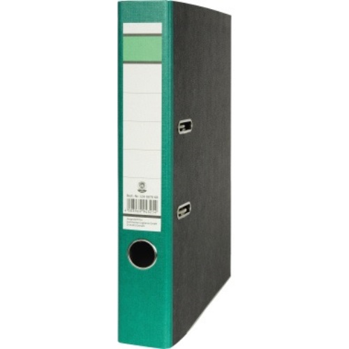 Ordner DIN A4 50mm Recycling Pappe grün