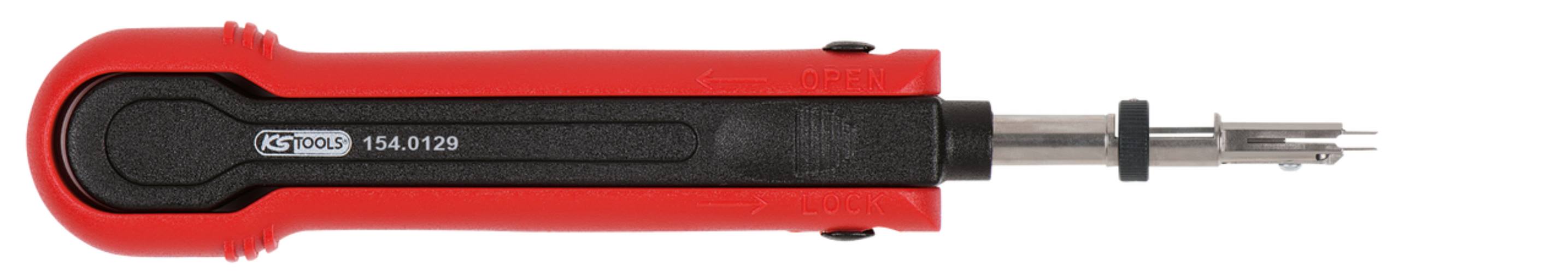KS Tools 154.0129 Entriegelungswerkzeug für Flachsteckhülsen 5,8 mm