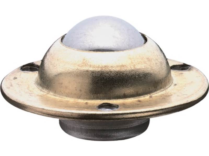 BS ROLLEN E31.013 Kugelrolle  Stahlkugel Ø 17 mm Stahl verzinkt Tragfähigkeit 15