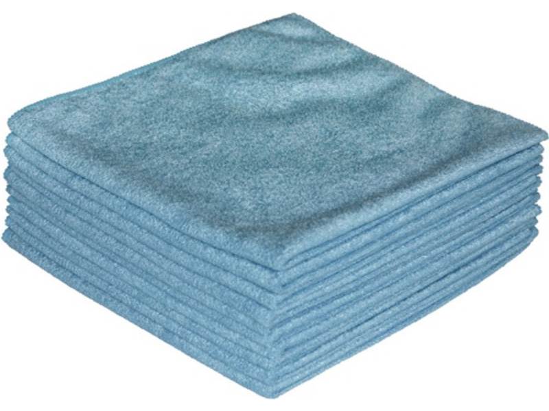 NORDVLIES 88002 Mikrofasertuch ECONOMY blau L380xB380ca. mm