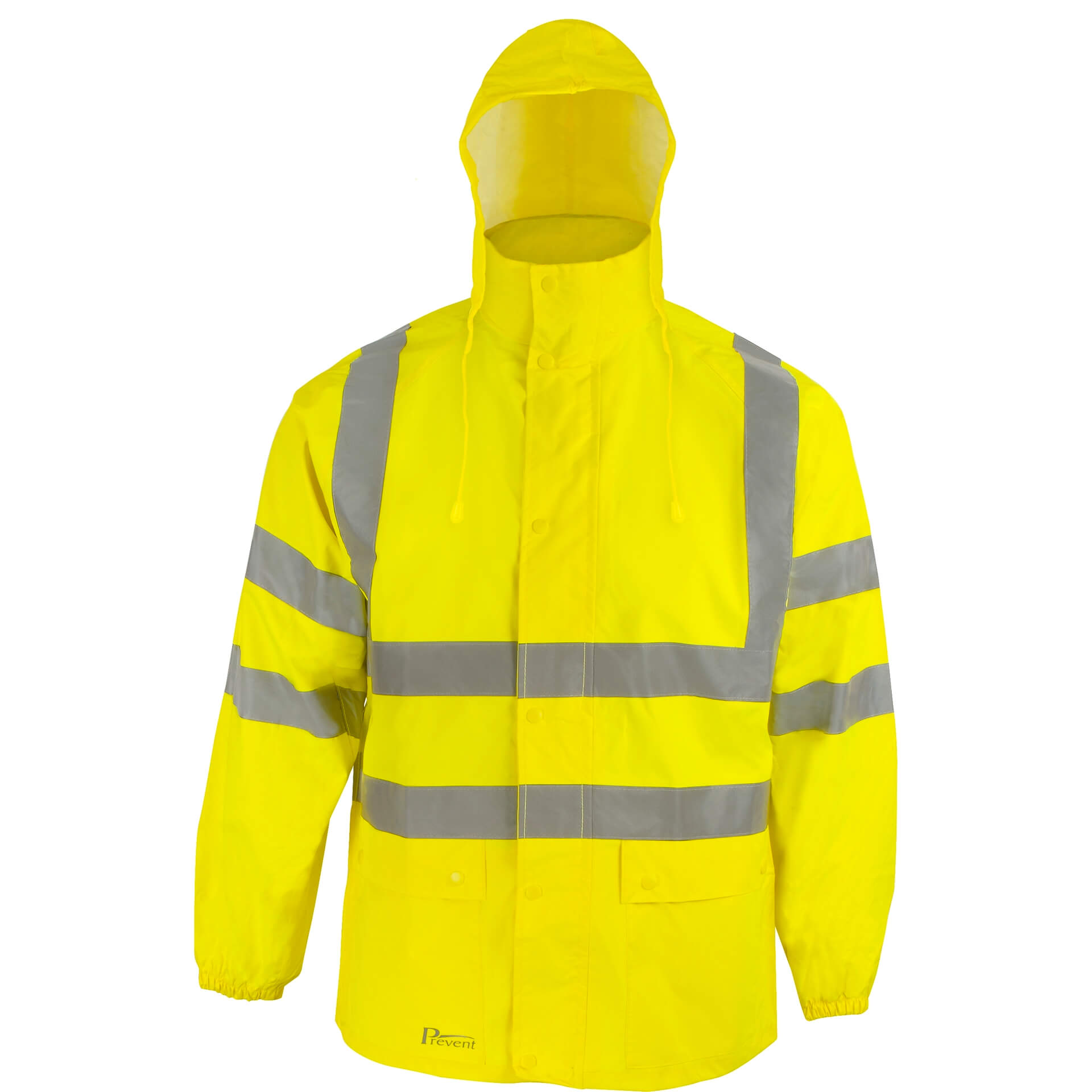 PREVENT RJG/XXL Warnschutz-Regenjacke  Größe XXL gelb