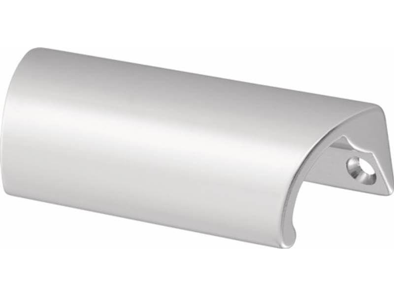 HERMETA 4089-01E Möbelgriff  Aluminium silberfarbig eloxiert 78 mm