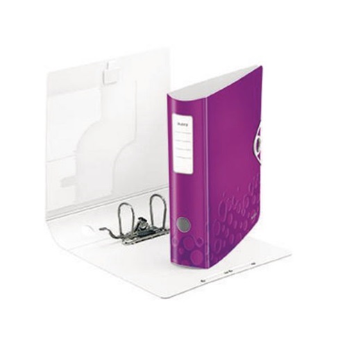 Leitz Ordner Active WOW 11060062 DIN A4 80mm Polypropylen viola