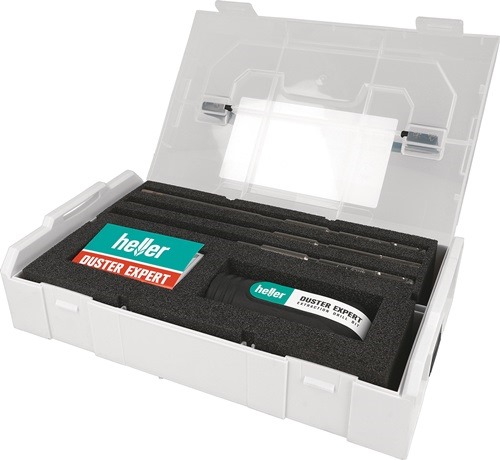 HELLER 29730 Absaugbohrer-Satz Duster Expert 3-teilig SDS-plus Kunststoffbox