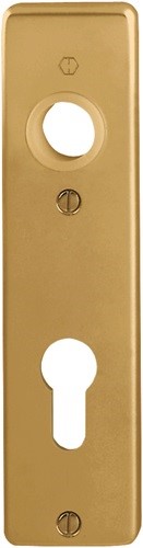 HOPPE 3105684 Kurzschildpaar 202KP Aluminium F4 PZ