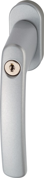 ABUS 44258 Fenstergriff FG200 S AB208 Aluminium silber abschließbar