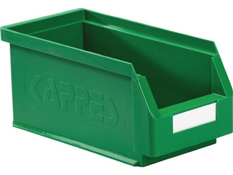RASTERPLAN 6004.00.0353 Sichtlagerkasten  L290xB140xH130mm PE grün