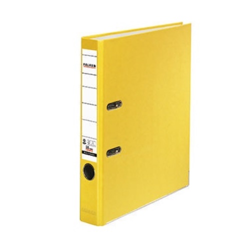 Falken Ordner Recycolor 11286333 DIN A4 50mm Papier gelb