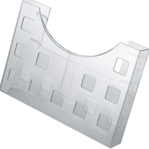 helit Prospekthalter H6102602 DIN A5/A6 1Fach PS glasklar