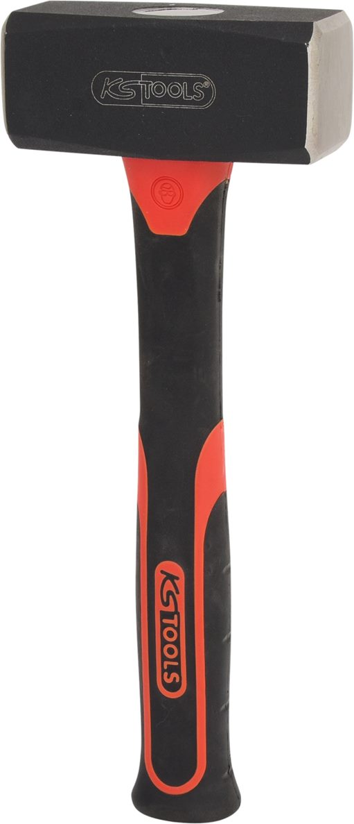 KS Tools 142.5151 Fäustel mit Fiberglasstiel, 1500g