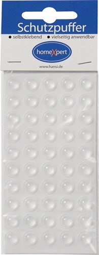 531015 Türanschlagdämpfer 10 mm Kunststoff klar selbstklebend