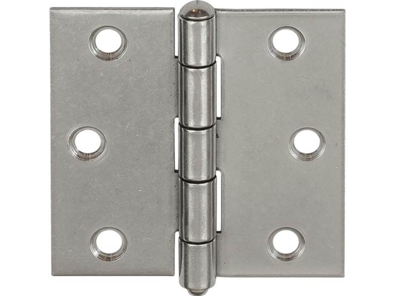 VORMANN 10614090 Scharnier  Breite 90 mm Edelstahl V2A käntig