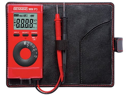 BENNING 044084 Multimeter MM P3 0,1 mV-300 V AC/DC RMS