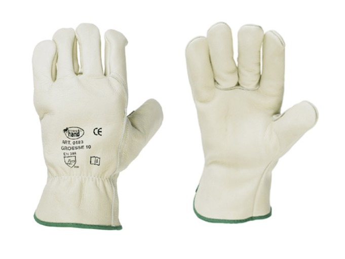 Gr .10 *SPA* STRONGHAND® HANDSCHUHE beige *SPA* STRONGHAND® GLOVES