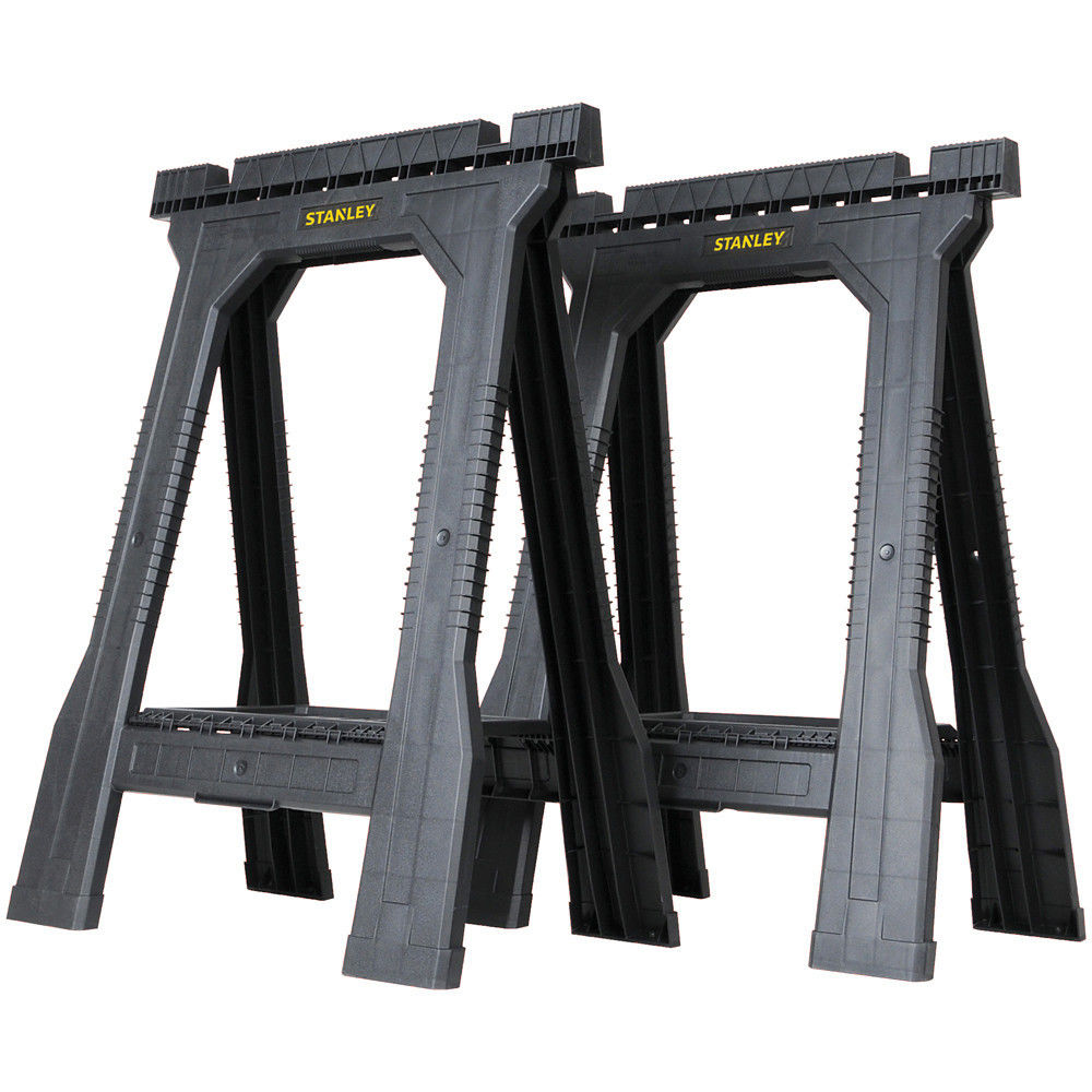 Stanley STST1-70355 Unterstellbock Junior 57 x 12 x 82 cm, 340kg Belastbarkeit