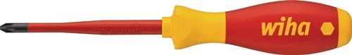 WIHA 35395 Schraubendreher 3241 slimFix Gr.PZD 1 Klingenlänge 80 mm VDE isoli