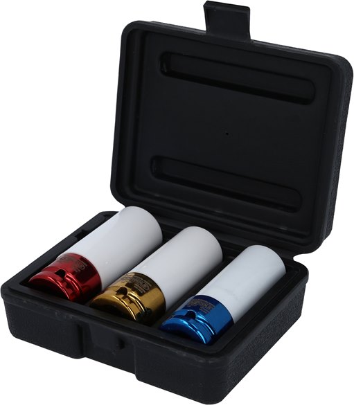 KS Tools 515.1005 1/2'' Alu-Felgen Kraft-Stecknuss-Satz, 3-tlg.