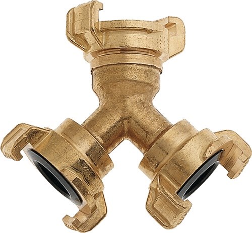GEKA 33.3341 Abzweigstück GEKA plus Messing Schlauchgröße 9,5-38 mm