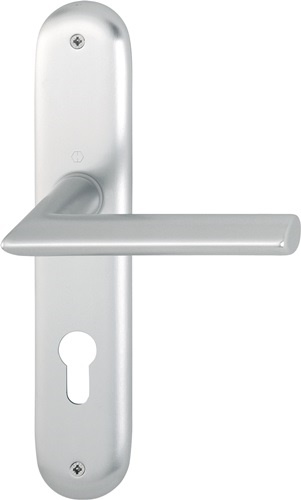 HOPPE 2785850 Langschildgarnitur Stockholm 1140/273P Aluminium F1 PZ 72 mm DIN l