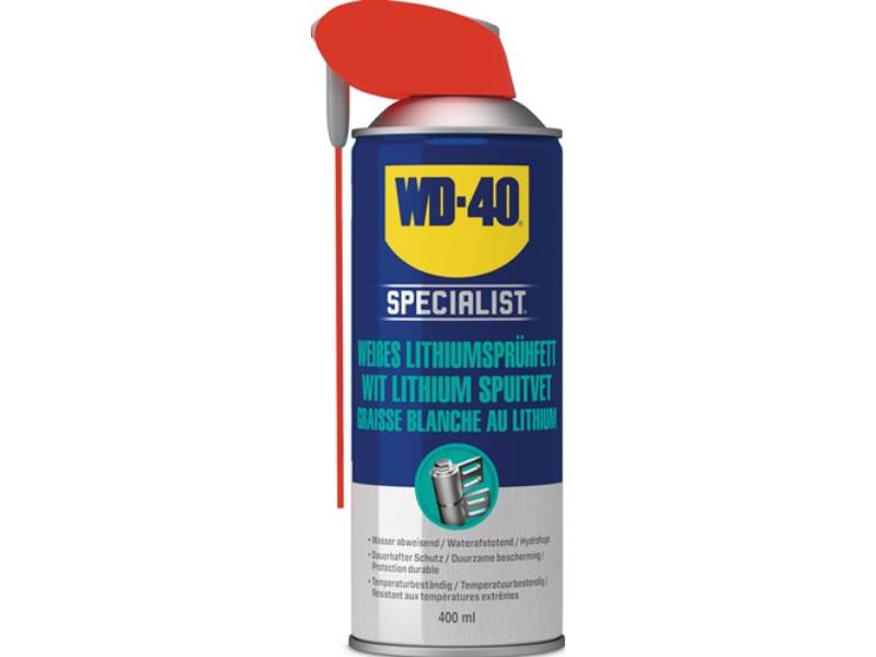 WD-40 SPECIALIST 49390/25NBA Lithiumsprühfett  400 ml cremefarben NSF H2