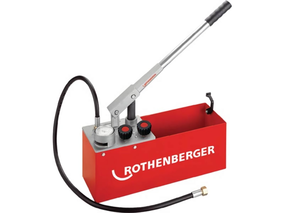 ROTHENBERGER 60200 Prüfpumpe RP 50-S 0 - 60 bar R 1/2 '' Saugvolumen pro Hub ca.