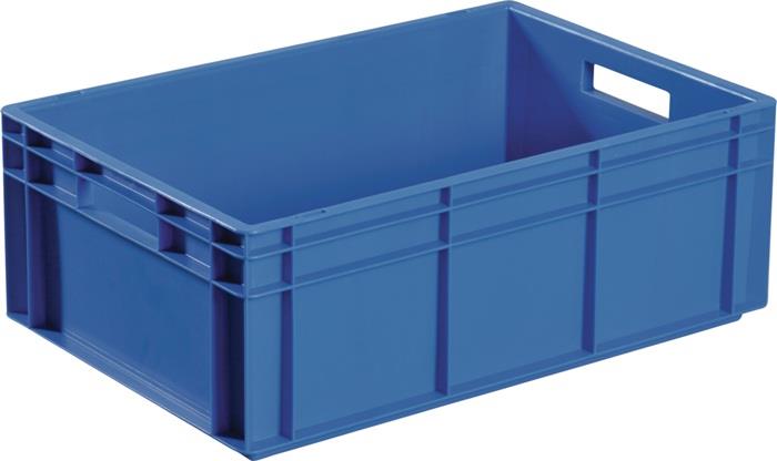 TECWERK 2000447834 Transportstapelbehälter L600xB400xH420mm blau PP Durchfassgr.