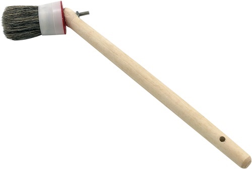 NÖLLE 54194 Winkelpinsel  Größe 14 mm Ø 50 mm graue Mischborste Kunststofffassun