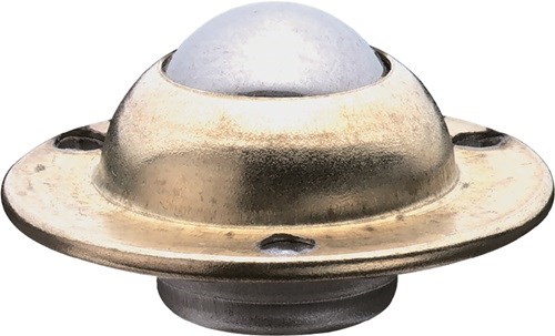 BS ROLLEN E31.013 Kugelrolle  Stahlkugel Ø 17 mm Stahl verzinkt Tragfähigkeit 15