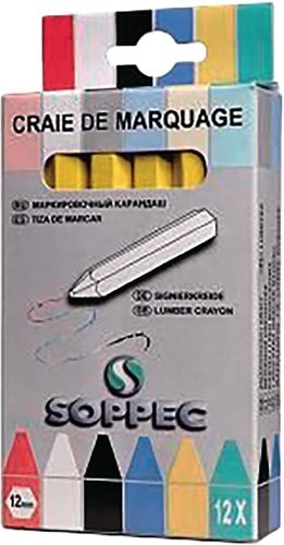 SOPPEC 421102 Markierkreide  gelb unpapiert