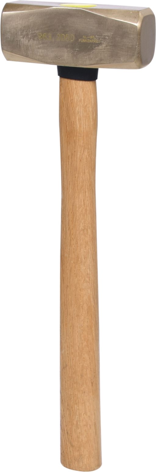 KS Tools 963.2050 BRONZEplus Fäustel 1000 g, mit Hickorystiel