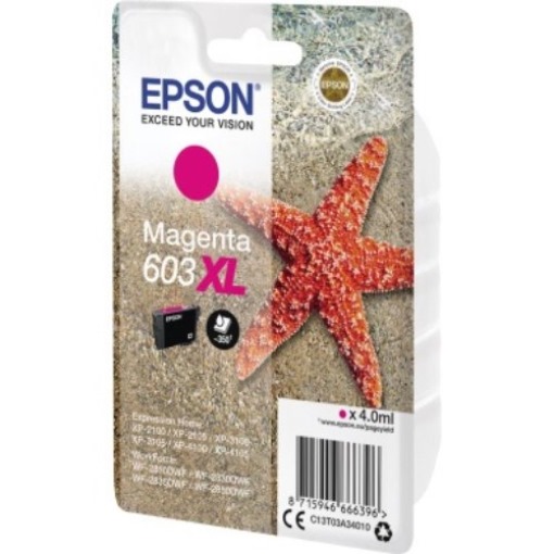 Epson Tintenpatrone C13T03A34010 603XL magenta