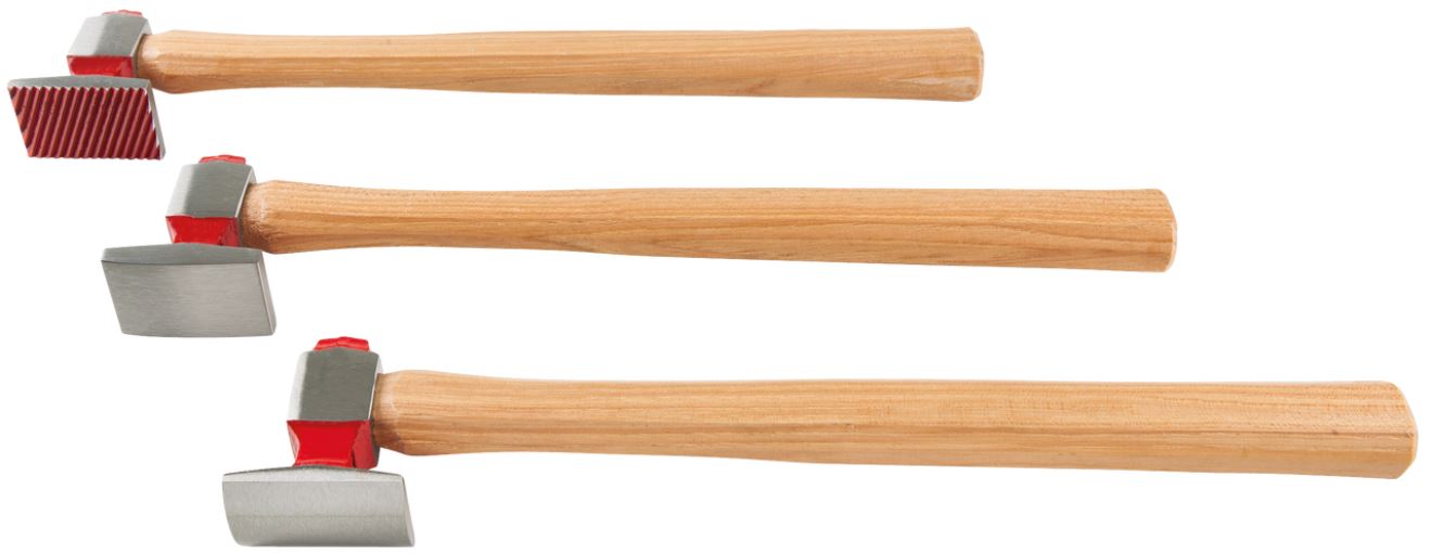 KS Tools 140.2200 Karosserie-Ausbeulhammer-Satz, 3-tlg.