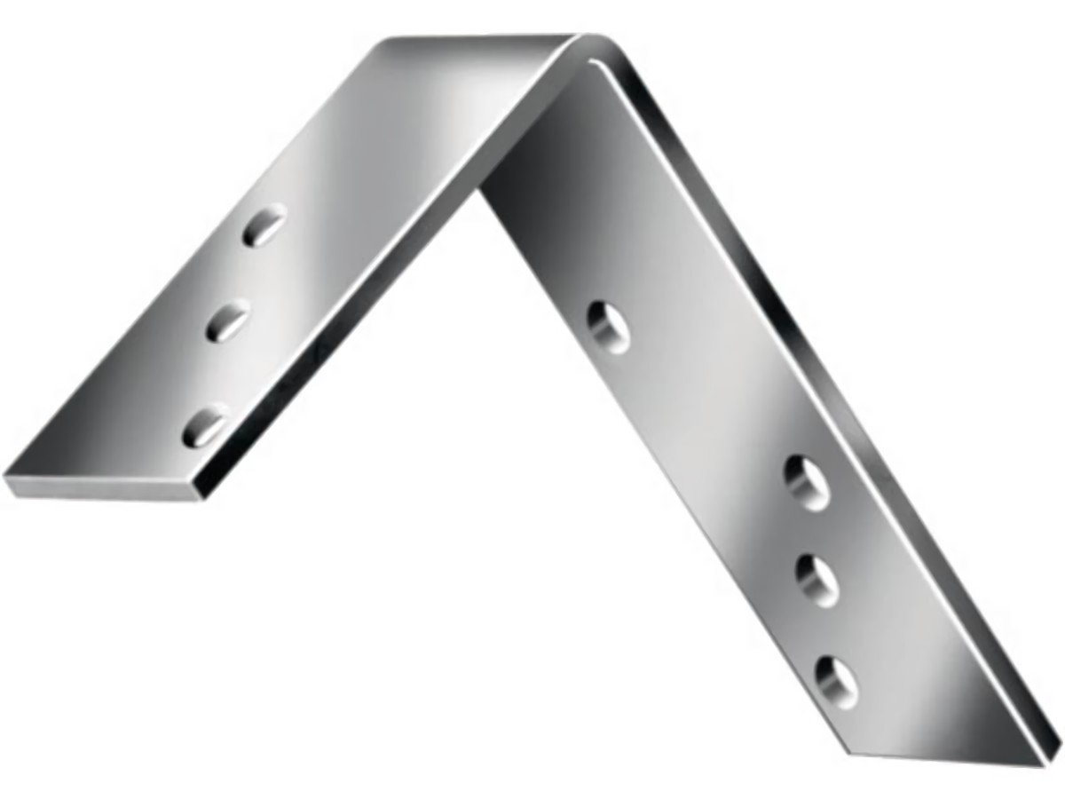 VORMANN 000179240Z Balkenwinkel  L240x160 mm Breite 50 mm stark Stahl Stärke 5 m