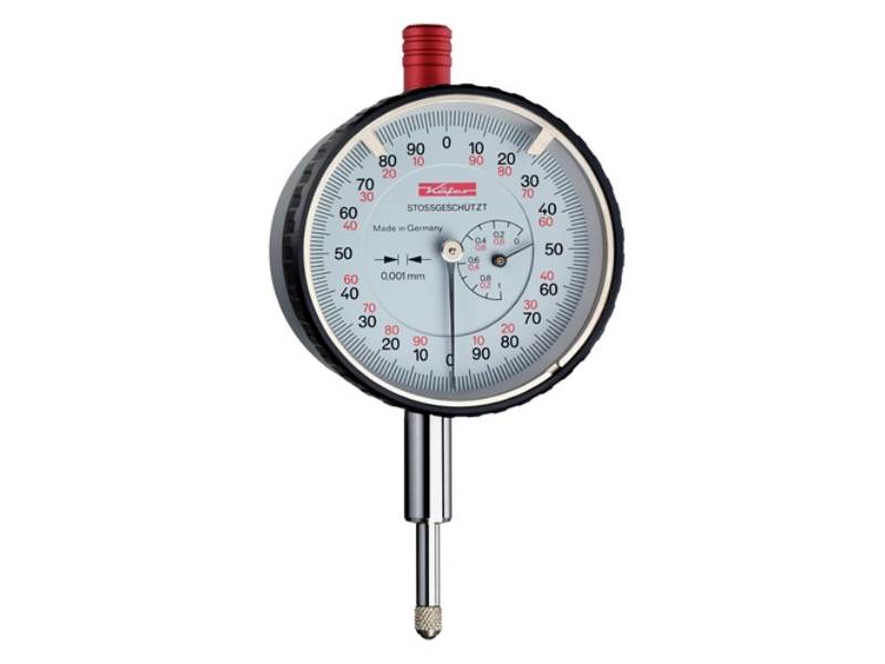 KÄFER 10053 Messuhr FM1000 S 1 mm Ablesung 0,001 mm mit Stoßschutz
