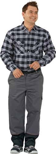 PLANAM 5520046 Schweißerschutzbundhose Weld Shield Größe 46 grau/schwarz