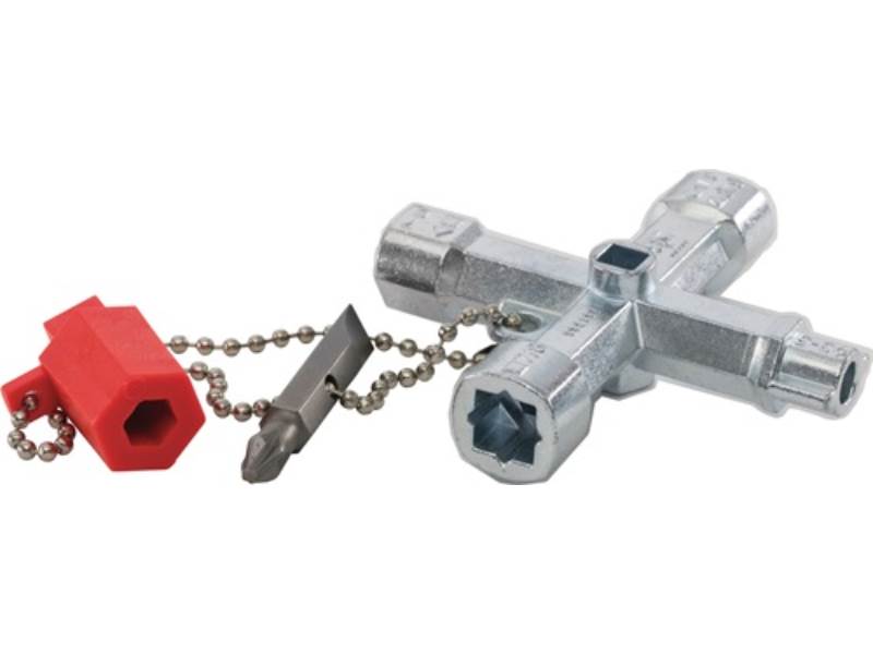 SCHÜNKE UND BOCKMÜHL 400177 Schaltschrankschlüssel Doublehead Key 11 Funktionen