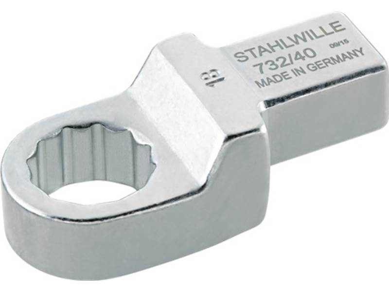 STAHLWILLE 58224017 Ringeinsteckwerkzeug 732/40 17 Schlüsselweite 17 mm 14 x 18