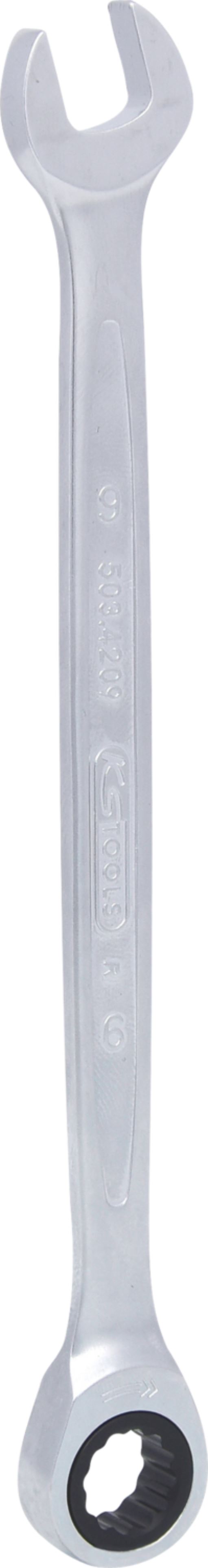 KS Tools 503.4209 GEARplus Ratschenringmaulschlüssel, 9mm