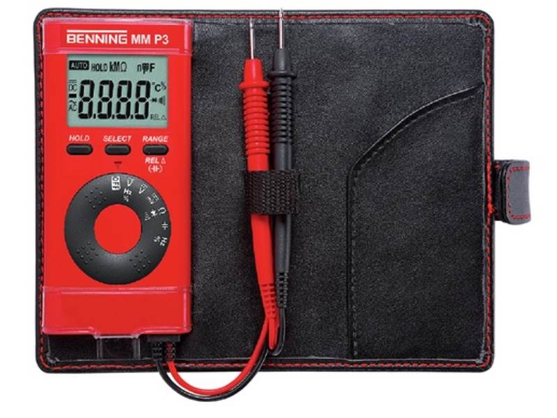 BENNING 044084 Multimeter MM P3 0,1 mV-300 V AC/DC RMS