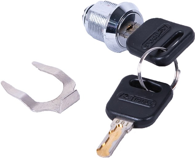 KS-Tools 873.7014-R201P Schloß mit 2 Schlüsseln zu PERFORMANCEplus Werkstattwage