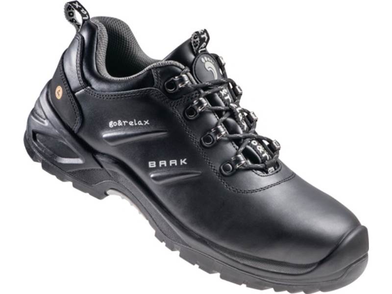 BAAK 7214N-44 Sicherheitsschuh Harris Größe 44 W. N (11) schwarz S3 SRC ESD EN I