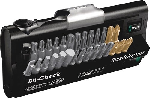 WERA 5073640001 Bitsortiment BC 30 Zyklop Mini 1 30-teilig PH/PZD/T/Schlitz/6KT.